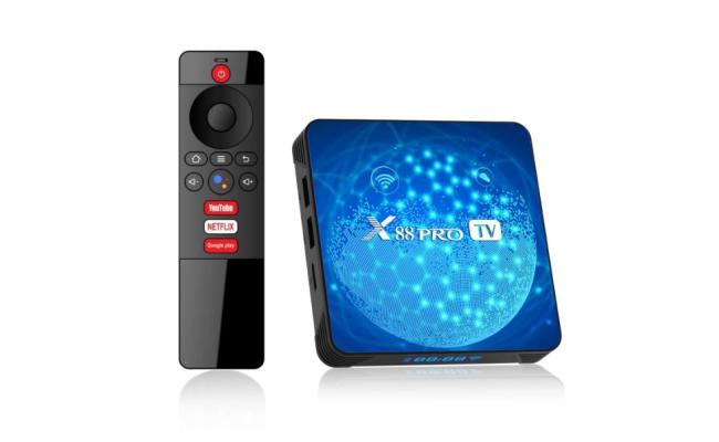 X88 Pro 4K Ultra HD DDR4 4G ROM 32GB 11 Andriod TV Box
